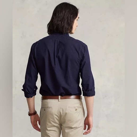 Ralph Lauren navy blue button down shirt size XXL - Picture 2 of 7